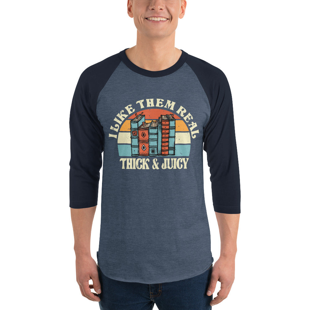3/4 sleeve raglan shirt - Thick & Juicy