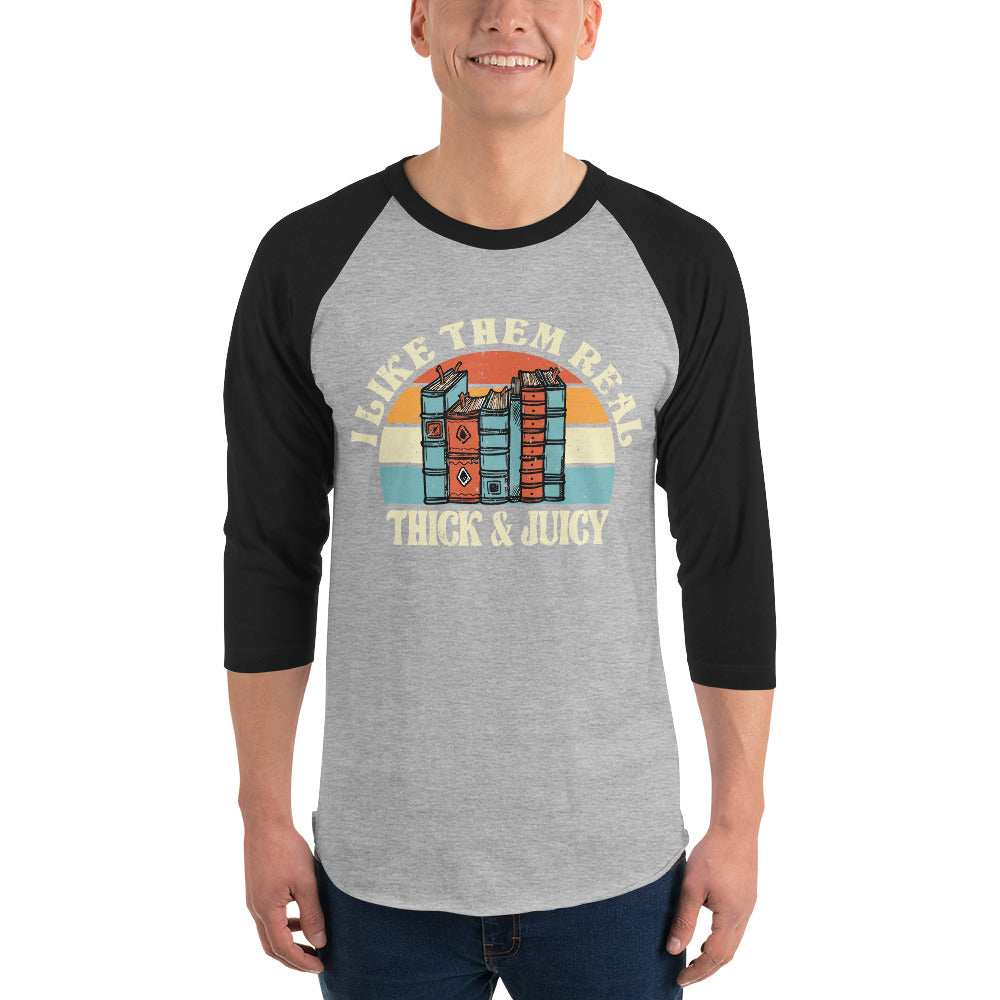 3/4 sleeve raglan shirt - Thick & Juicy