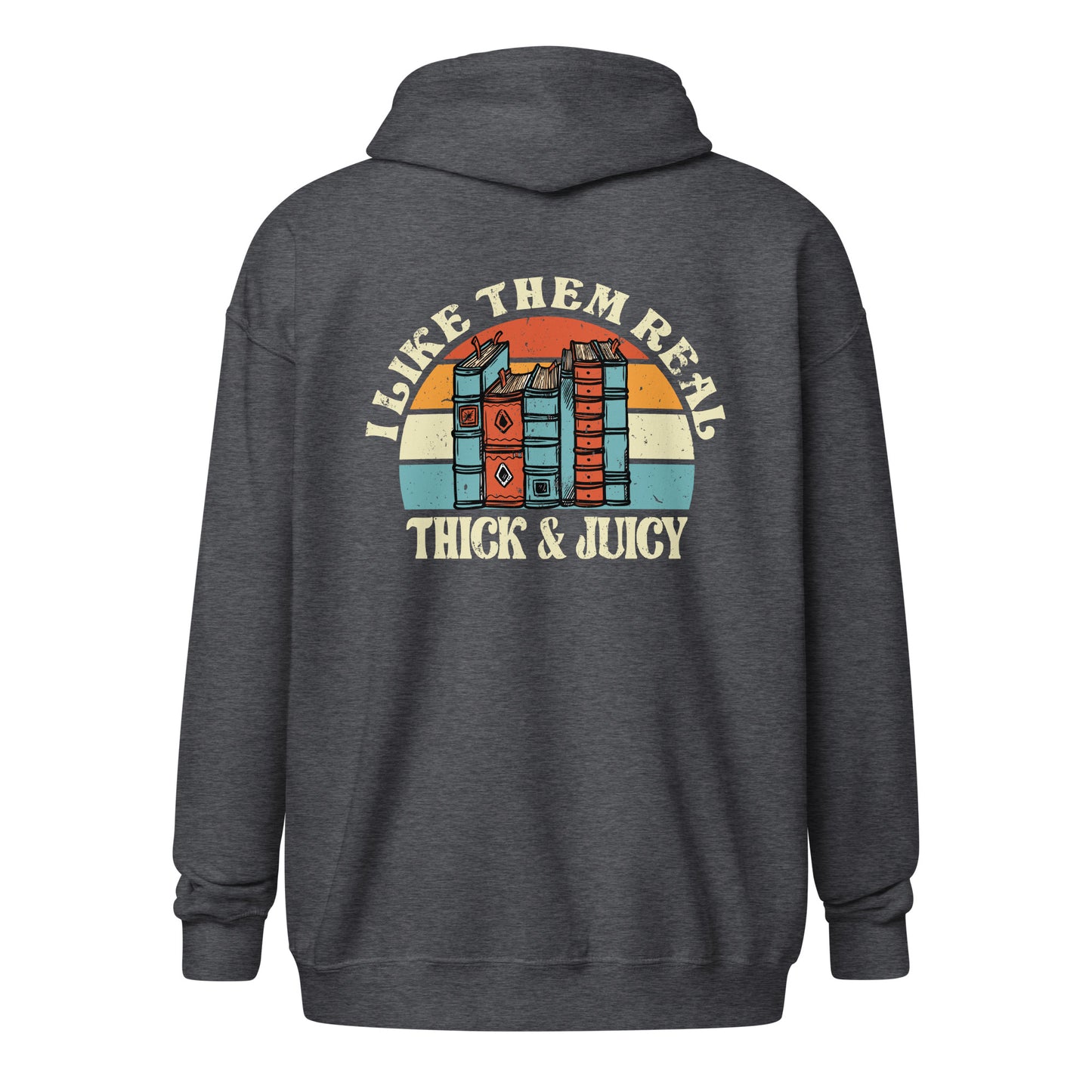 Unisex heavy blend zip hoodie-Thick & Juicy