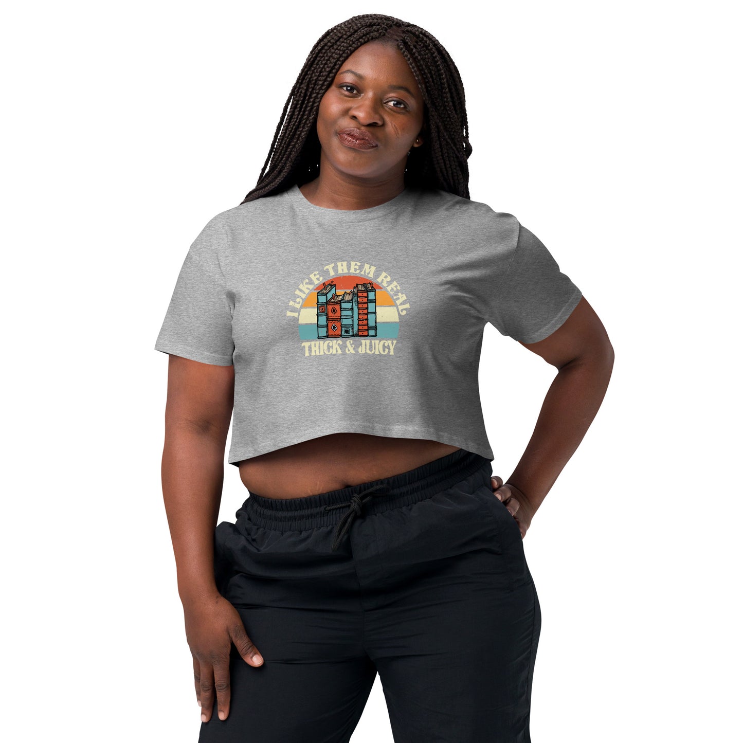 Women’s crop top-Thick & Juicy