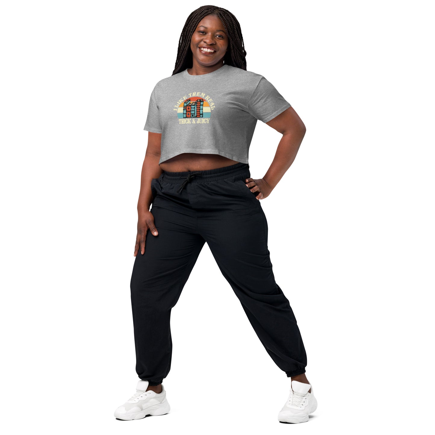 Women’s crop top-Thick & Juicy