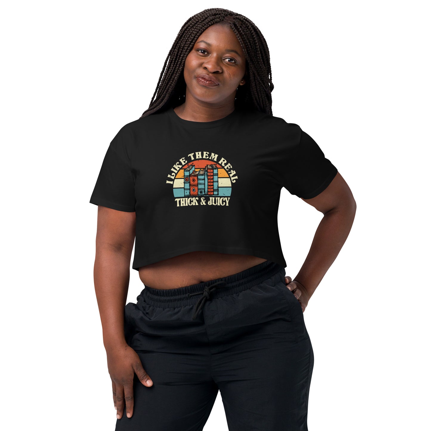 Women’s crop top-Thick & Juicy