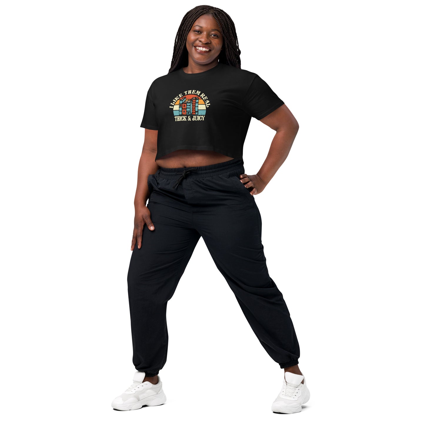 Women’s crop top-Thick & Juicy