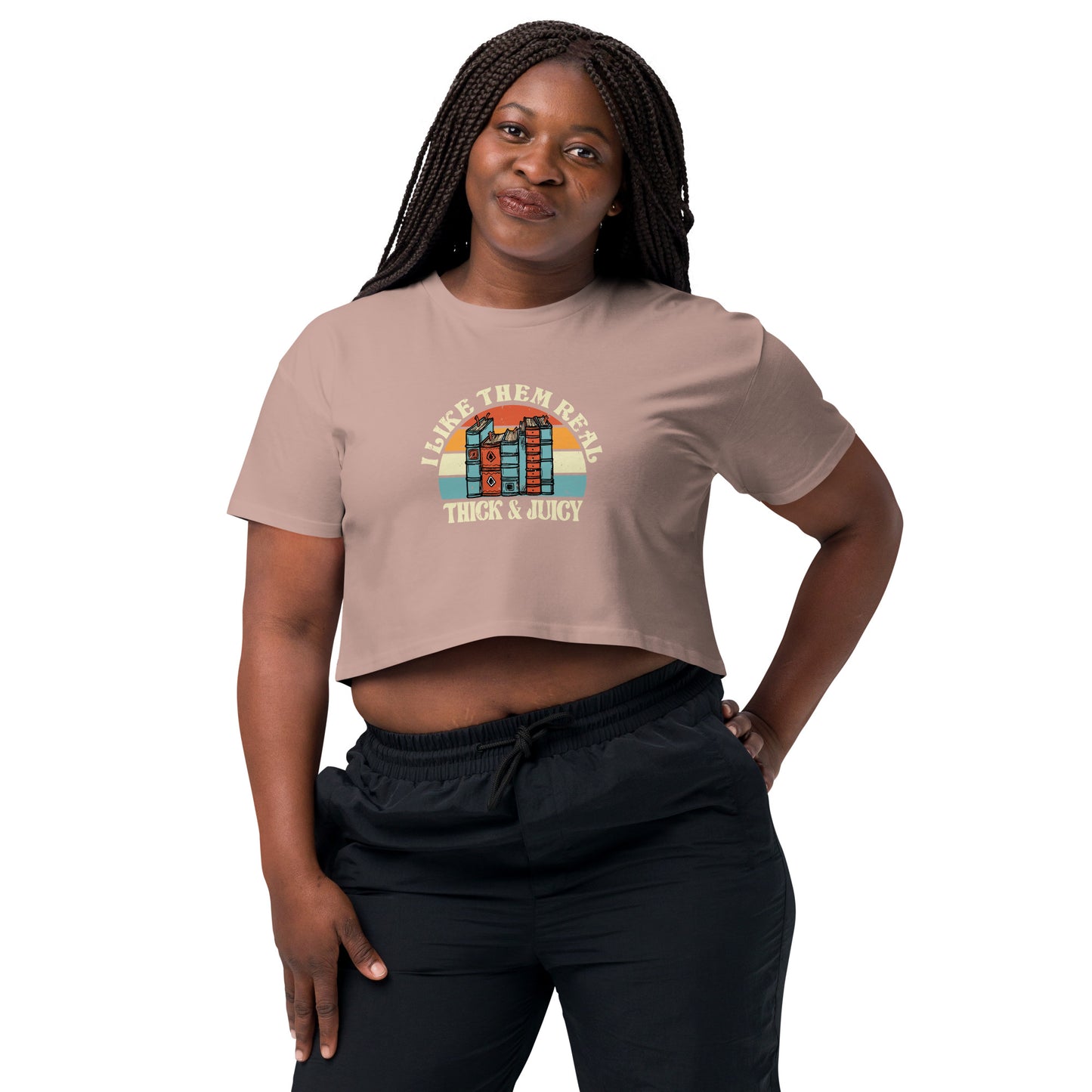 Women’s crop top-Thick & Juicy